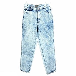 FORENZA Acid Wash High Waist Relaxed Fit Jeans Size 10 Average